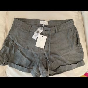 NWT Joie Zachary Linen Shorts!